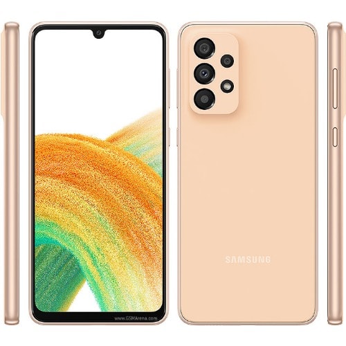 Galaxy A33 5G - 6.4" Super AMOLED - 128GB ROM - 6GB RAM - Dual SIM - Fingerprint-5000mAh - Peach