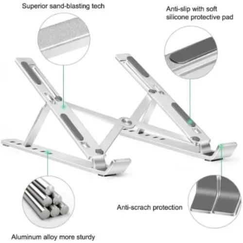 Adjustable Laptop And Tablet Stand - Sleek Laptops Only