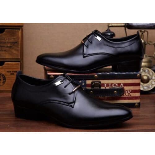 Men's Formal Oxford Shoe - Black