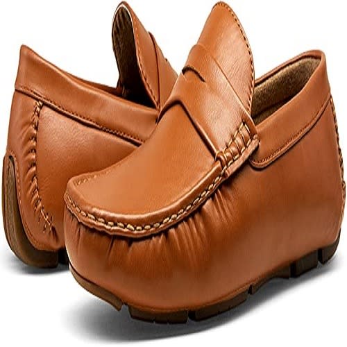Brown Plane Flat Shoe