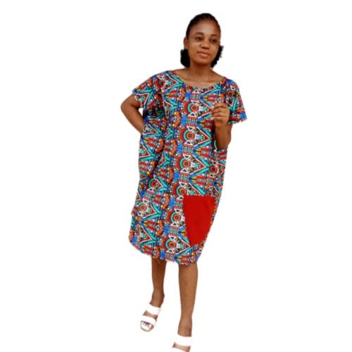Faidadl Ankara Dress - kente