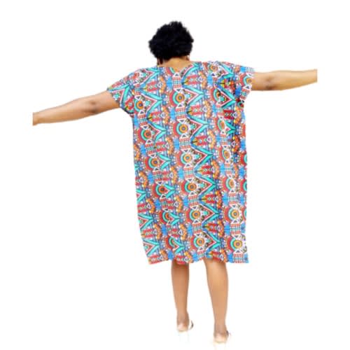 Faidadl Ankara Dress - kente