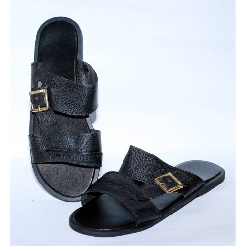 Luxury Men's Leather Slippers