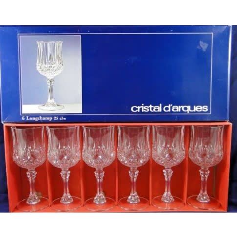 Set Of Cristal D'arques Wine Glasses - 6pcs