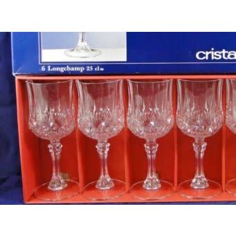 Set Of Cristal D'arques Wine Glasses - 6pcs