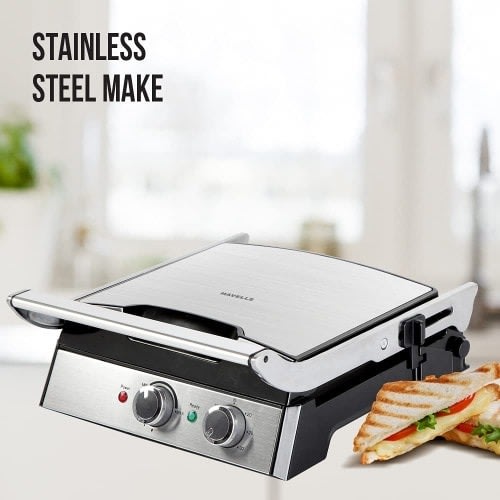 Toastino 4 Slice Grill & Bbq With Timer -2000watt