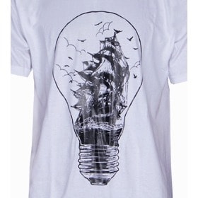 Ship Designed Tee - White
