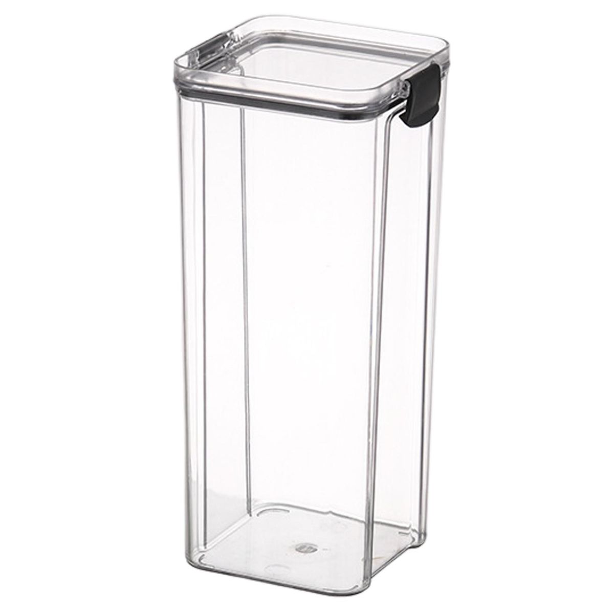 Food Storage Jar Kitchen Cereal Tank Food Rice Storage Container Black