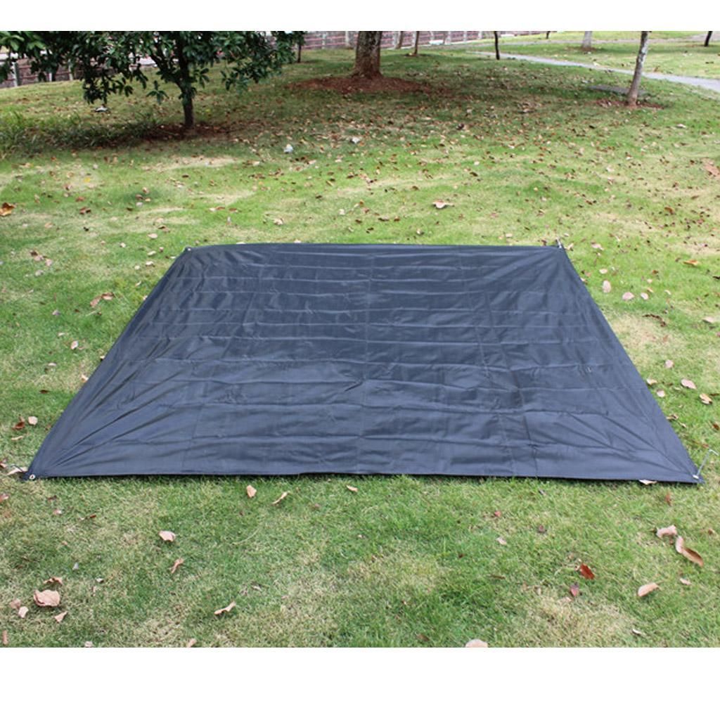 2X Heavy Duty Tent Footprint 4 Person For Backpacking