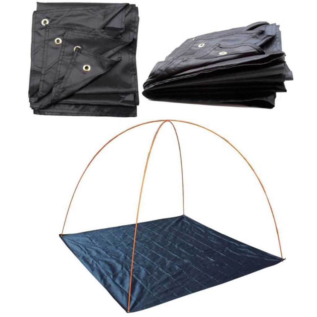 2X Heavy Duty Tent Footprint 4 Person For Backpacking