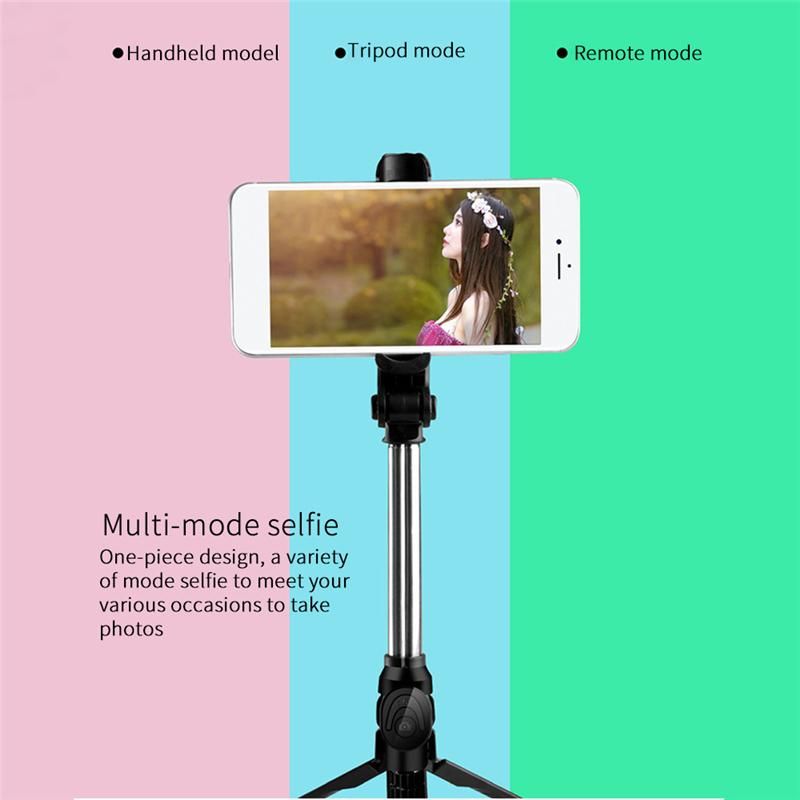Tripod Bluetooth Remote Controller Hand-held Selfie Stick