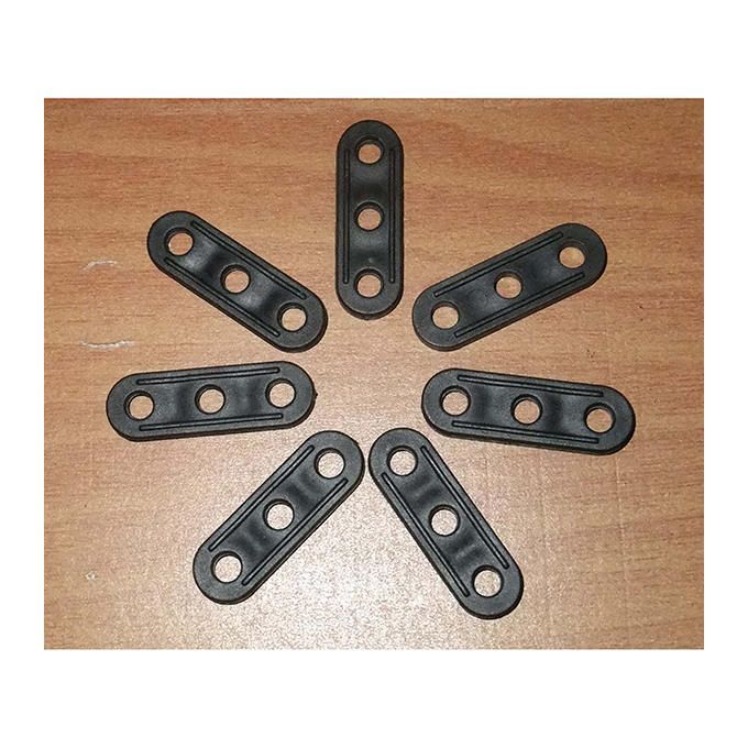 10Pcs Camping Plastic Tent Lock Rope Guyline Bent Runners - Black