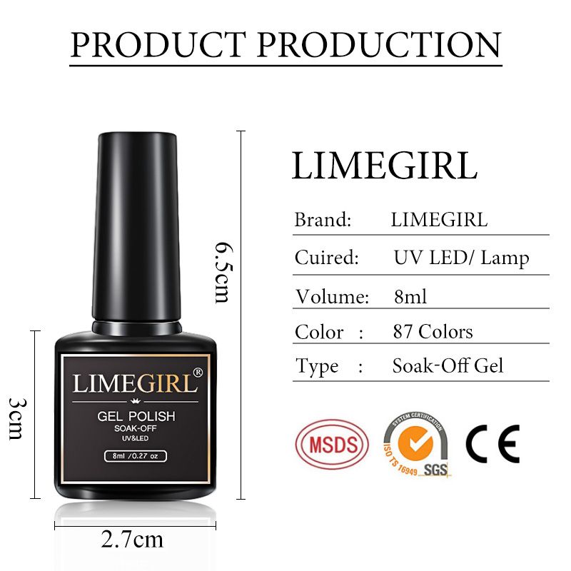 Nail Varnish Nail Art Kit With Top Coat Base Coat