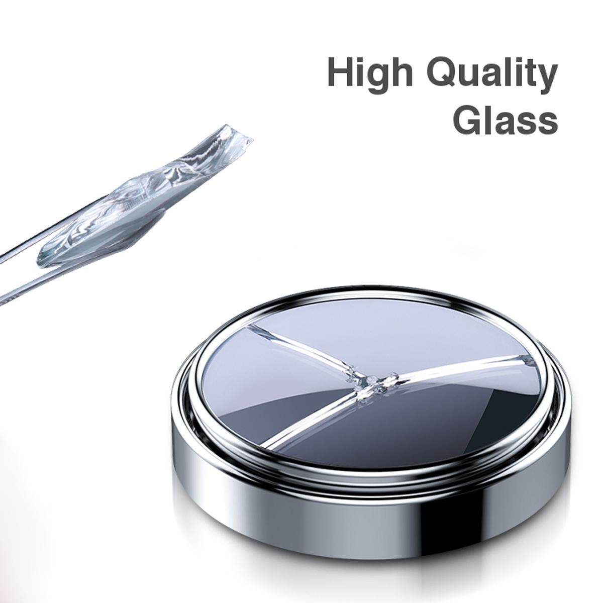 Car Vehicle Blind Spot Mirror Rear View Mirrors HD Convex Glass 360 Degree View Adjustable Mirror Silver