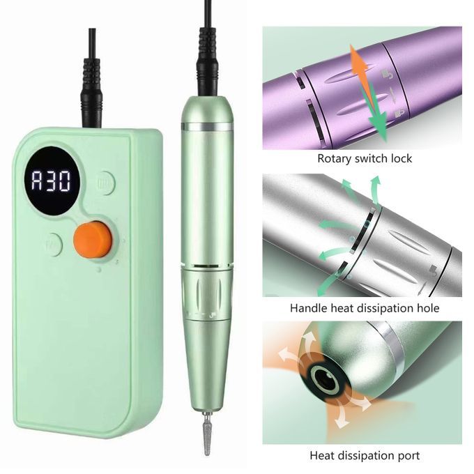 Nail Drill Machine Grinding Pen Grinding Heads Set