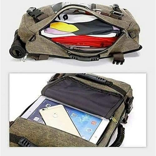 Jaguar Rugged Convertible Backpack To Luggage Travel Bag