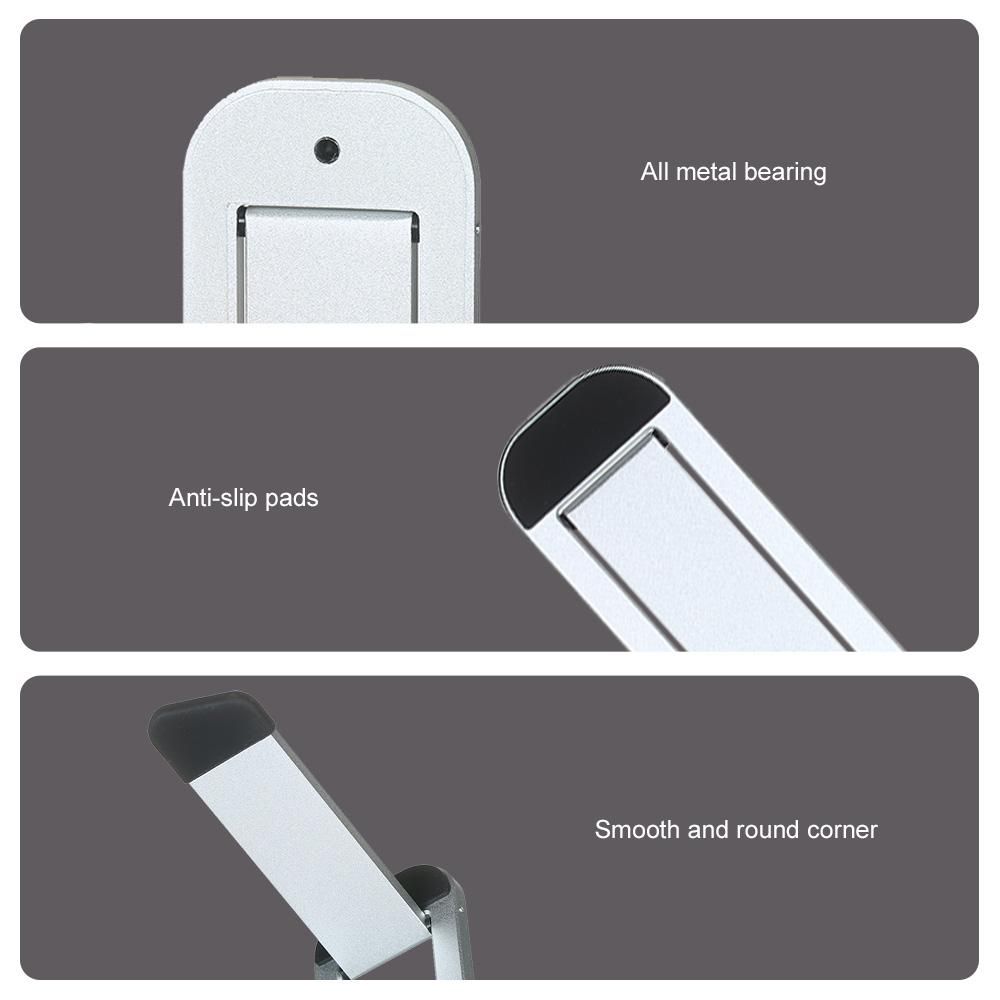 Laptop Stand Holder Riser Foldable Ventilated Aluminium Alloy Laptops Support for Laptop Computer Tablet