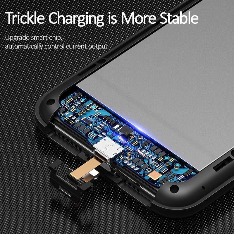 Case For Iphone X Xr Xs Xs Max 4000mah External Charger