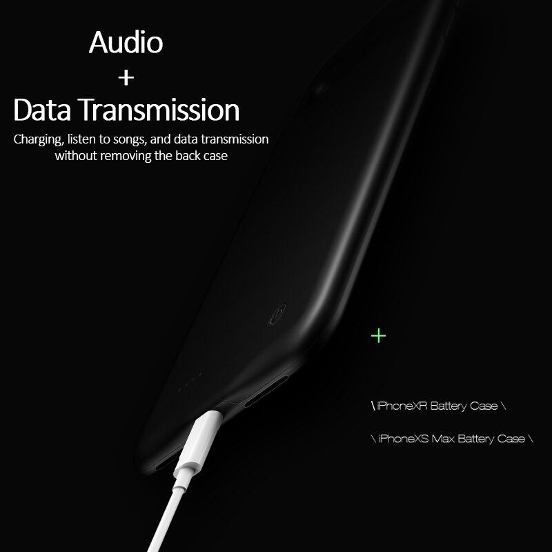 Case For Iphone X Xr Xs Xs Max 4000mah External Charger