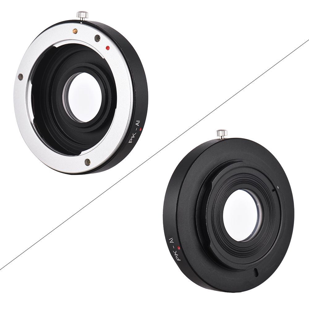 PK-AI Lens Mount Adapter Ring With Optical Glass For Pentax