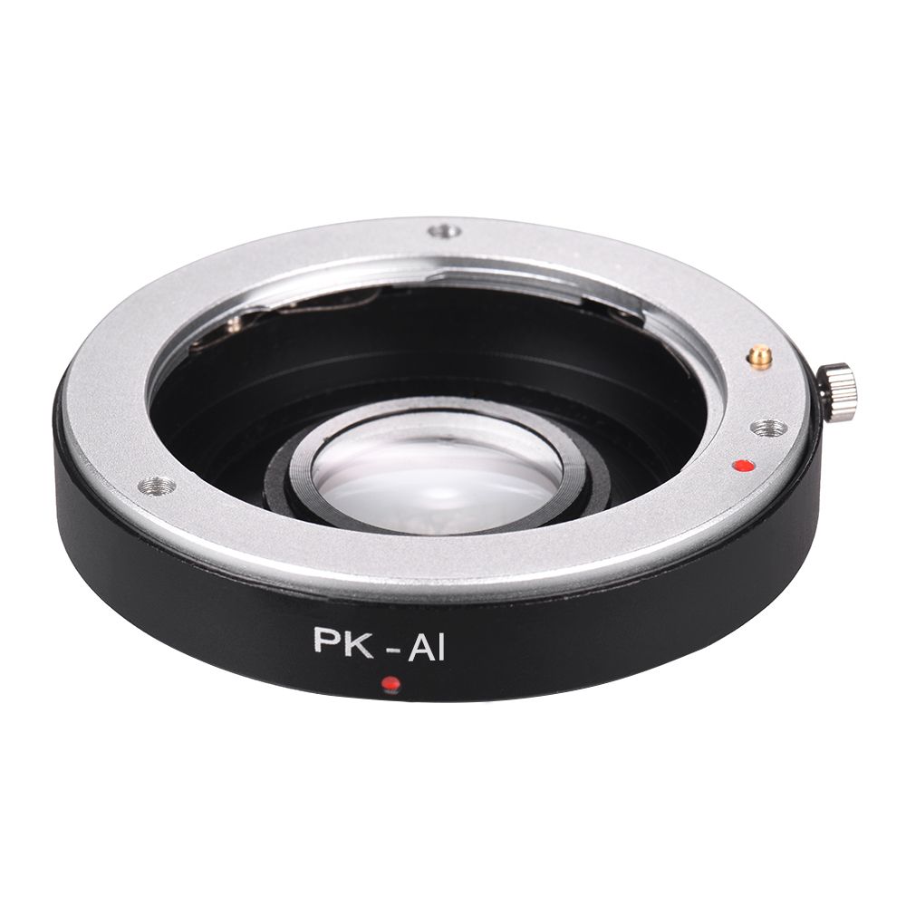 PK-AI Lens Mount Adapter Ring With Optical Glass For Pentax