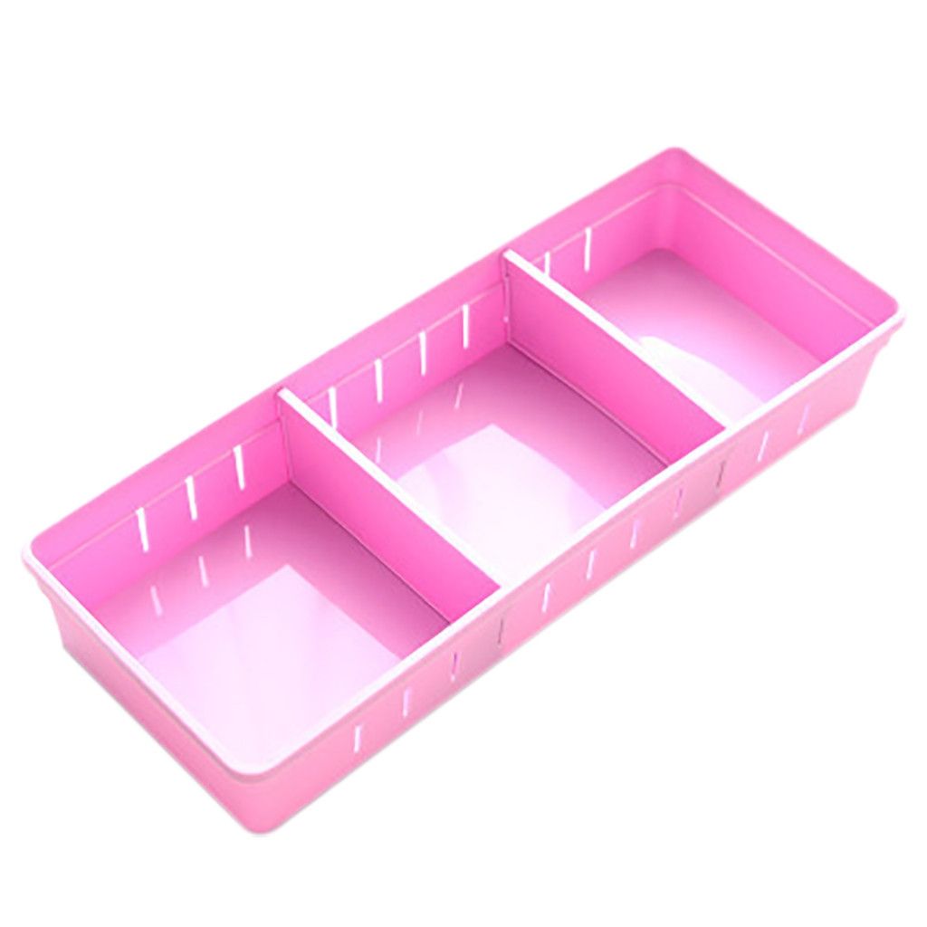 Drawer Cutlery Divider Case Makeup Storage Organizer Box