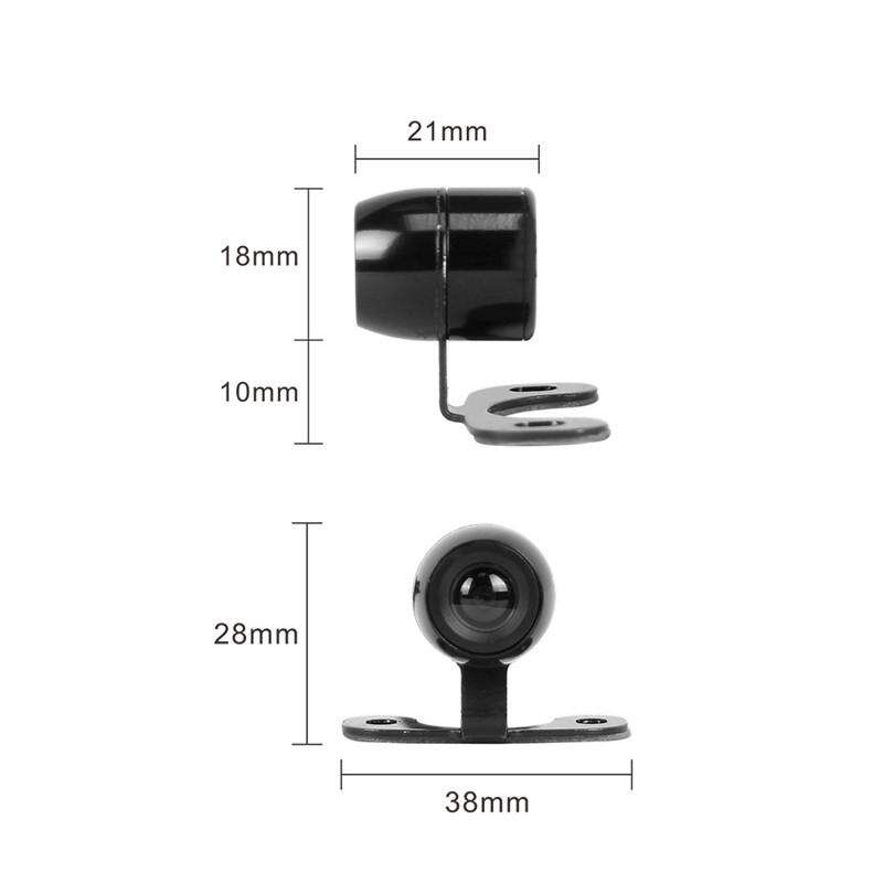 VSYS C6L Motorcycle Cam DVR Camera Recorder With Dual Waterproof Lens Black Box