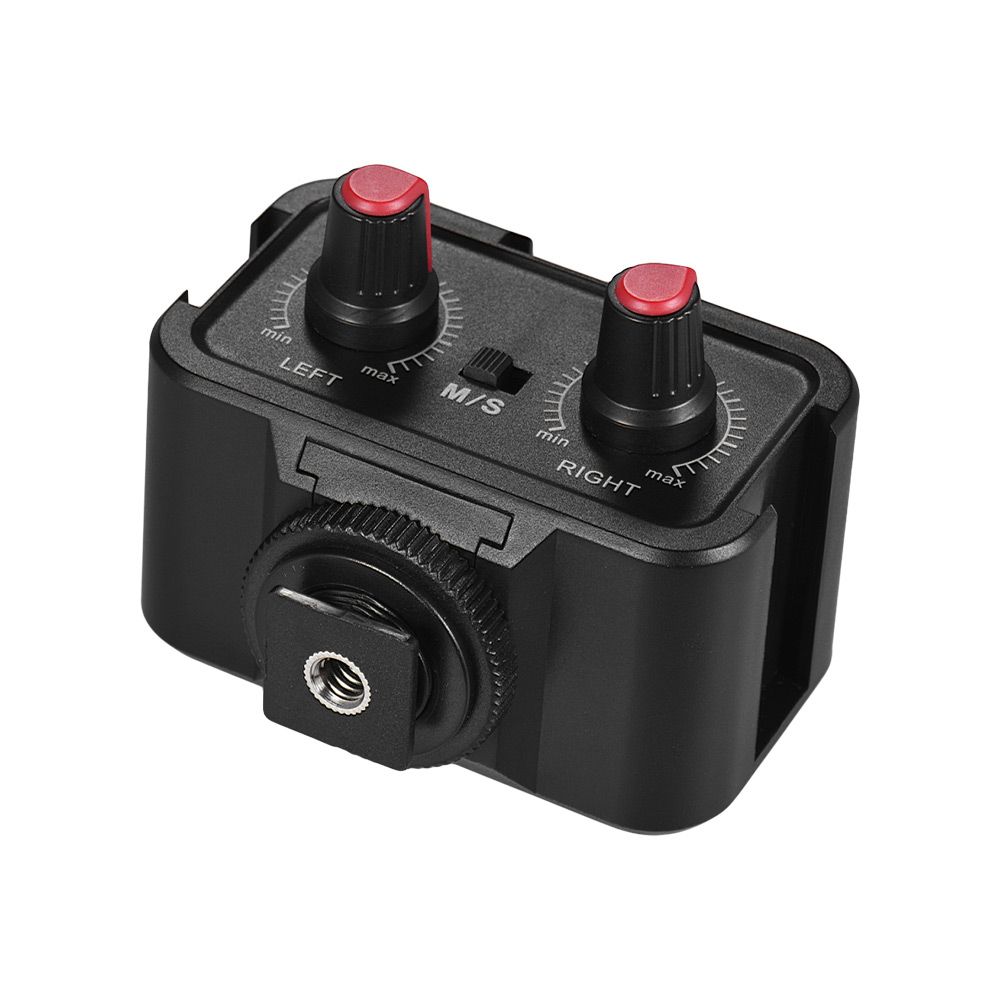 WS-VS Dual-Channel Microphone Audio Mixer Adapter &