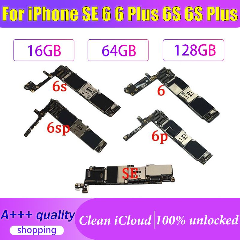 Tested For IPhone 6 6p 6s 6sp Motherboard No ID Account For