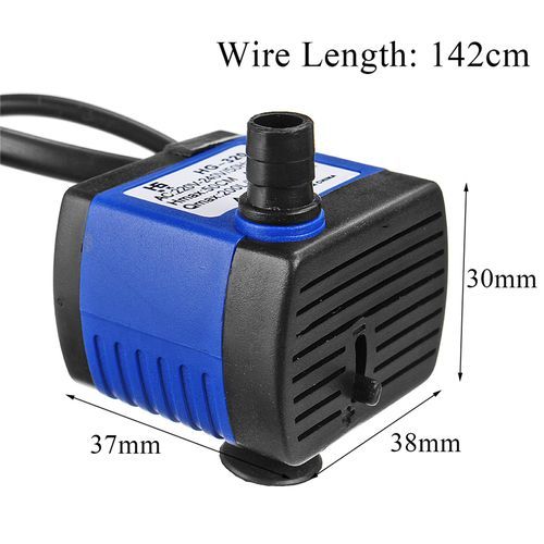Submersible Water Pump 3W  Maximum Lift 0.5mm Flow Rate
