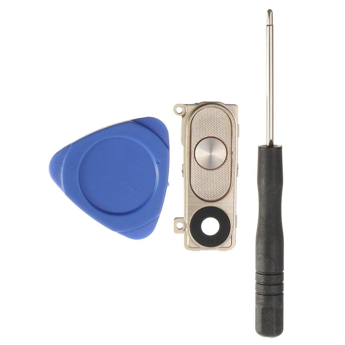 3- Rear Camera Lens Cover + Tools For LG G3 D850 D855 D851 VS985 LS990 Golden