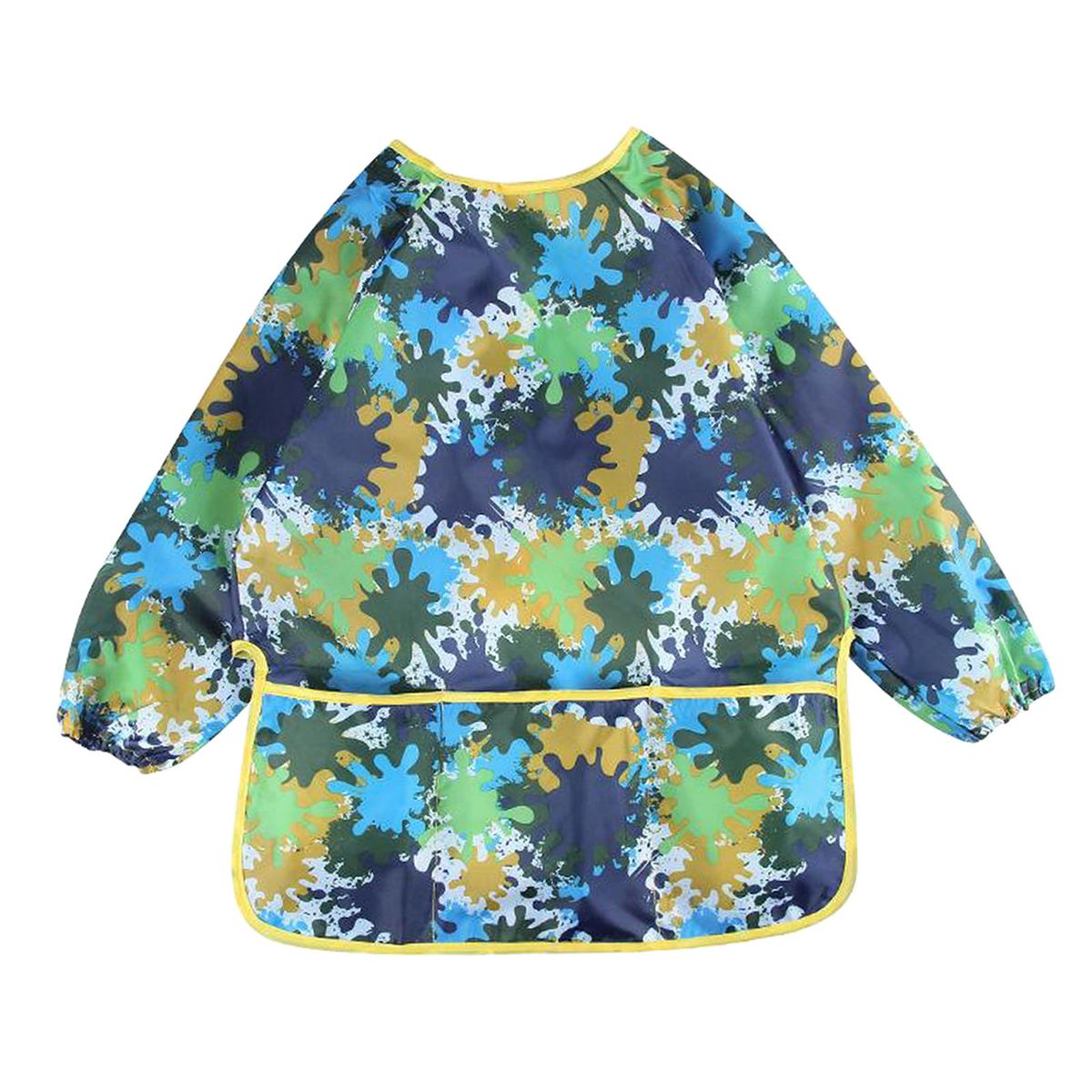 Childrens Long Sleeve Apron Waterproof Art & Crafts Green