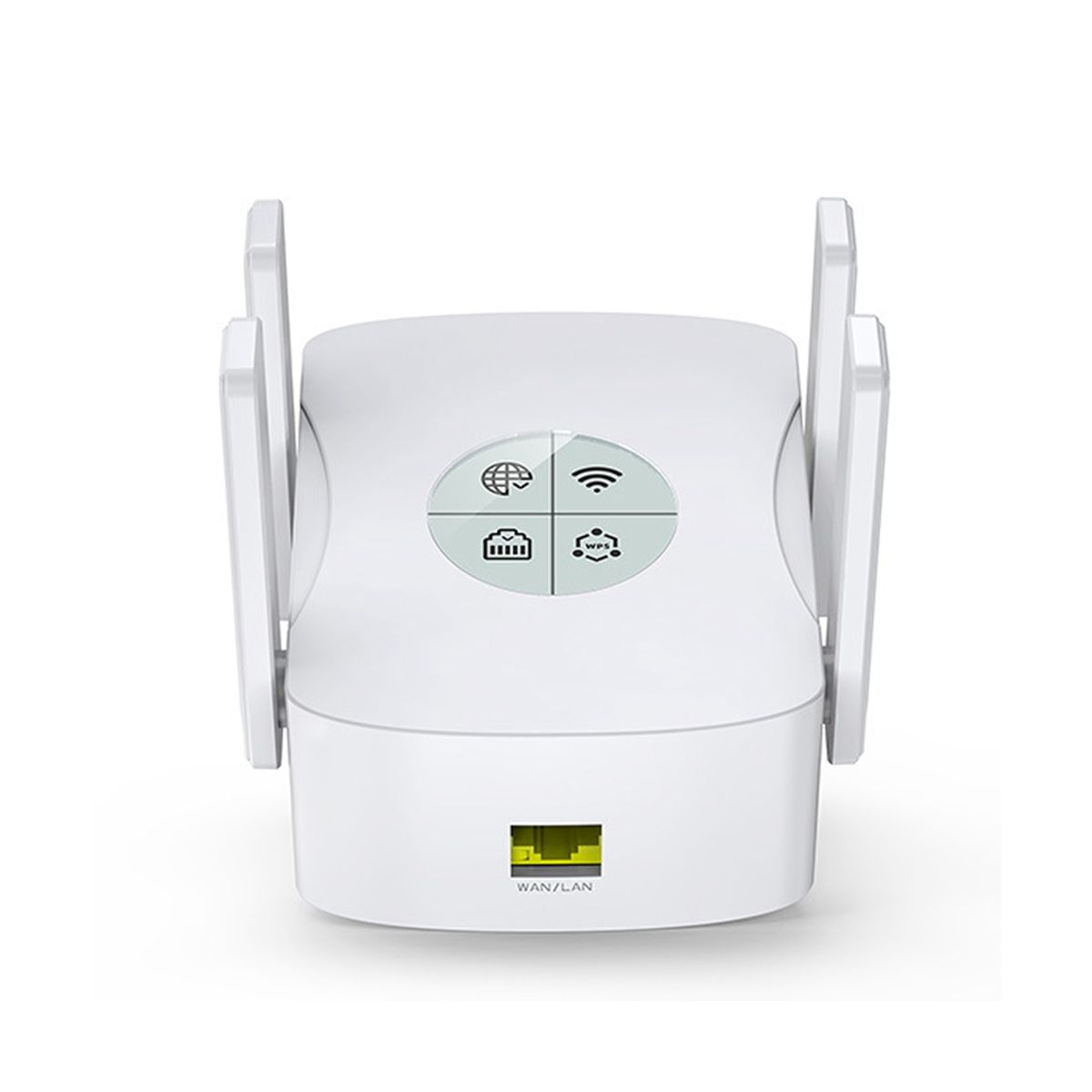 Wifi 6 Repeater Gigaport AX1800 5Ghz with OLED Display Wifi6 Extender 4 Antenna Wifi-Amplifier