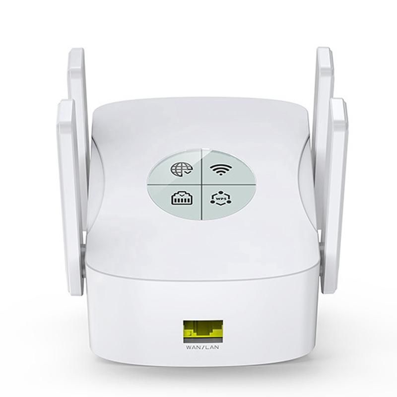 Wifi 6 Repeater Gigaport AX1800 5Ghz with OLED Display Wifi6 Extender 4 Antenna Wifi-Amplifier