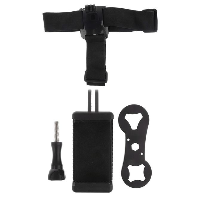 Motorcycle Head  Strap Camera Mount Set Fits For Samsung