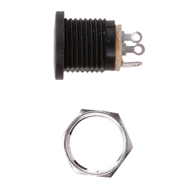 10 Pieces 55x21mm DC Power Supply Jack Socket Female Panel Mount