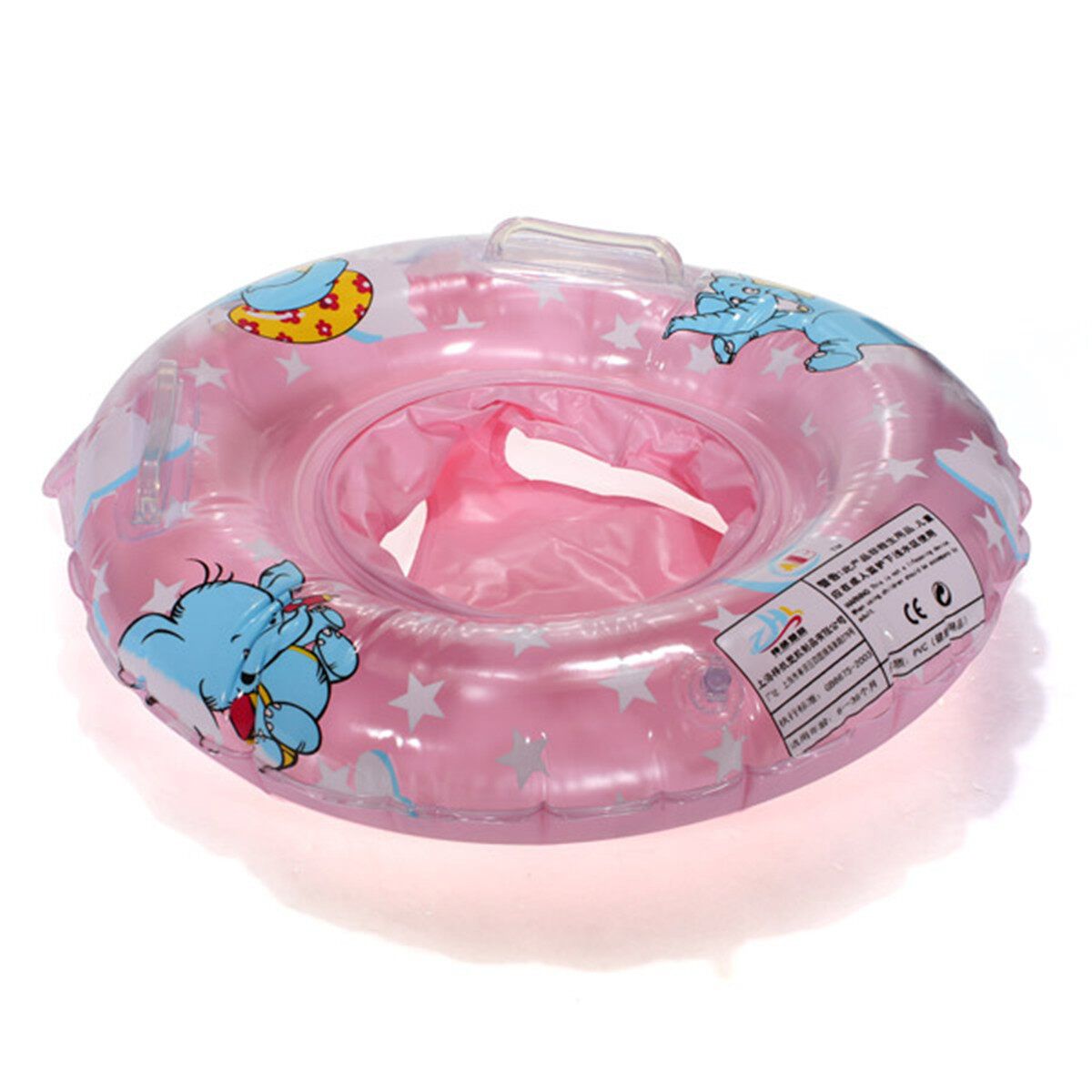 Baby Handle Safety Seat Float Pink