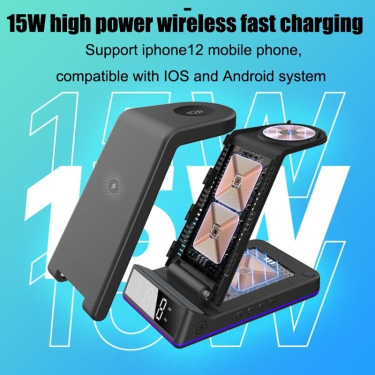 Z6 15W 5 In 1 Multifunction Wireless Charger For Samsung Watch