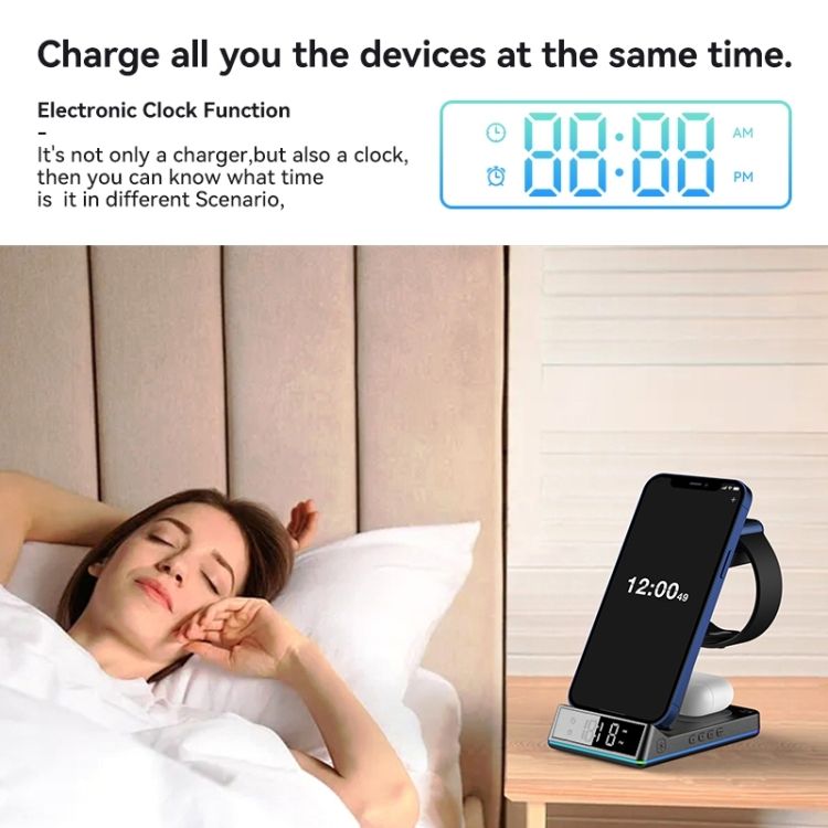 Z6 15W 5 In 1 Multifunction Wireless Charger For Samsung Watch