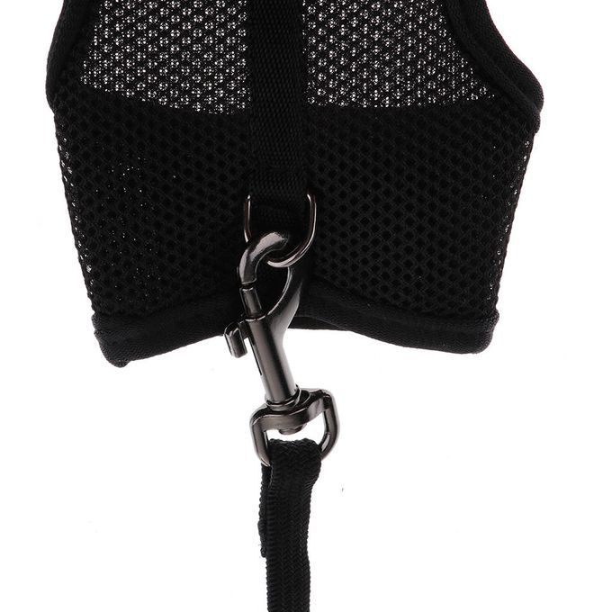 Hamster Rabbit In Pet Supplies Best Harness & Leash-Black, L Black L