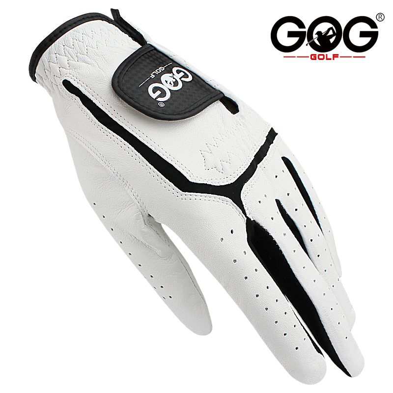 Gog Golf Gloves Genuine Sheepskin Leather For Men Left Hand