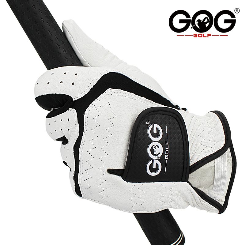 Gog Golf Gloves Genuine Sheepskin Leather For Men Left Hand