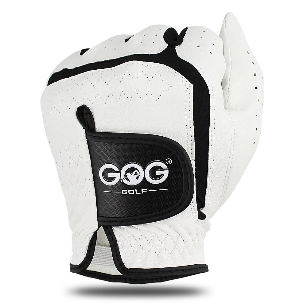 Gog Golf Gloves Genuine Sheepskin Leather For Men Left Hand