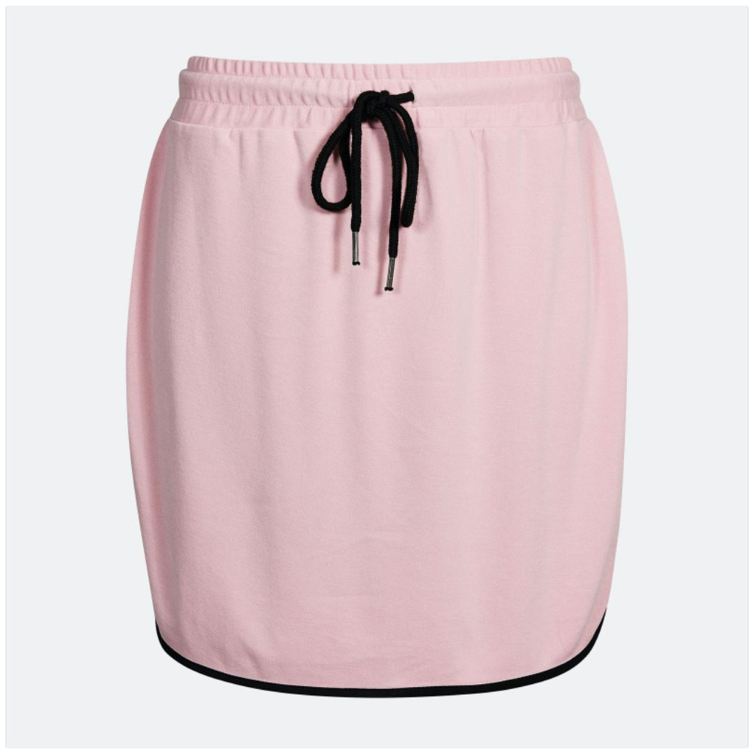 Mfed Ladies Contrast Trim Sporty Mini Skirt