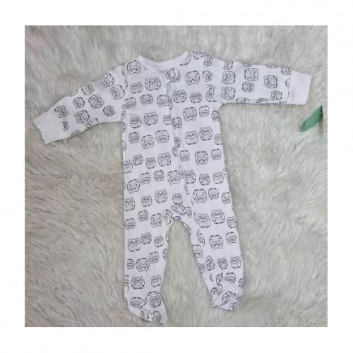 Unisex Baby  Designed Sleepsuit Pack Of 2