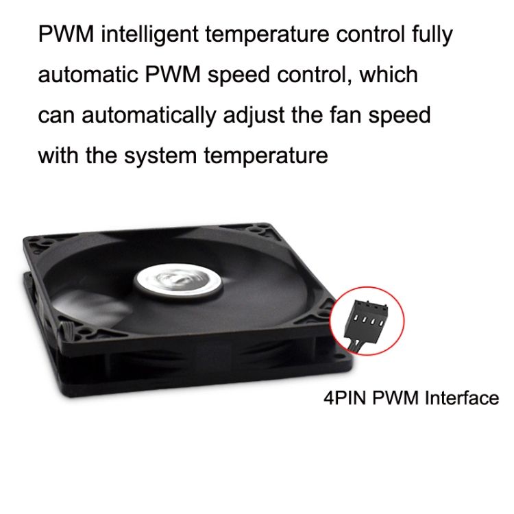 FANNER Ice Soul F10015 PWM Chassis Radiator Fan