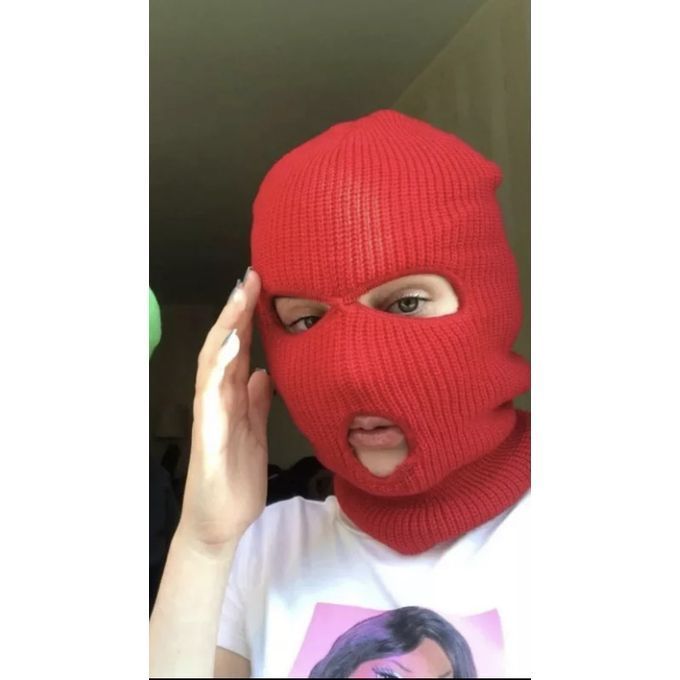 Unisex Three Hole Full Face Mask For Men And Women