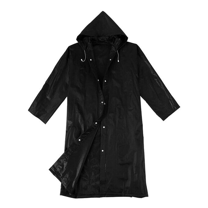 Outerwear Poncho EVA Rain Coat Waterproof Raincoat Hooded Jacket For