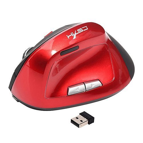 Koaisd Computer Accessories Ergonomic Design 2.4GHz Wireless Vertical Optical Mouse 2400 DPI For Computer B