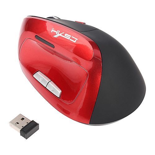 Koaisd Computer Accessories Ergonomic Design 2.4GHz Wireless Vertical Optical Mouse 2400 DPI For Computer B